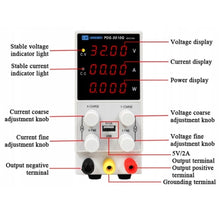 Load image into Gallery viewer, ADJUSTABLE POWER SUPPLY 30V 10A DIGITAL LED FINE COARSE VARIABLE PRECISION LAB
