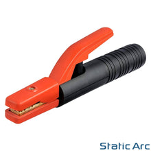 Load image into Gallery viewer, 300A ARC ELECTRODE HOLDER WELDING STICK ROD MMA CROCODILE CLAMP COPPER GRIP
