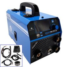 Load image into Gallery viewer, MIG 130A Inverter Gasless Welder 3in1 Synergic MMA TIG LIFT No Gas Flux Core ARC
