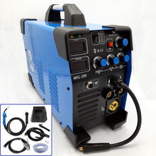 Load image into Gallery viewer, MIG 200A Inverter Welder 3in1 MMA TIG LIFT Gas Gasless Spool Gun ARC Welding Kit
