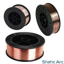 Load image into Gallery viewer, MILD STEEL MIG WELDING WIRE REEL A18 ER70S-6 SPOOL ROLL 0.6/0.8/1.0/1.2mm 1/5/15kg
