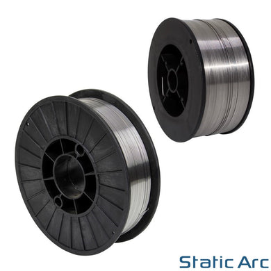 STAINLESS STEEL MIG WELDING WIRE REEL SPOOL GAS CO2 ARGON 0.6mm/0.8mm 1KG/5KG